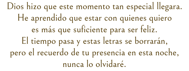 Mensaje de Melissa